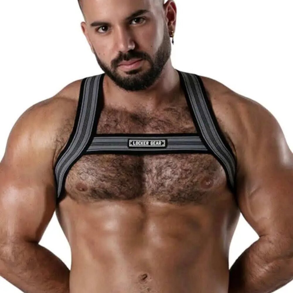 Locker Gear Backroom Chest Elastic Harness ( BLACK / S )
